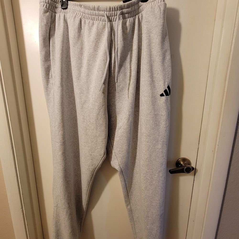 adidas Light Gray Men's Sweatpants Joggers
